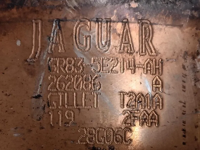 Catalizzatore GR93-5E214-AH Jaguar XF I 2008