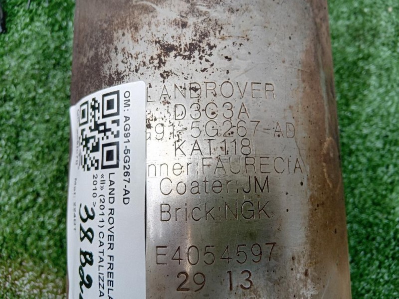 Catalizzatore AG91-5G267-AD CATALIZZATORE Land Rover Freelander II 2011