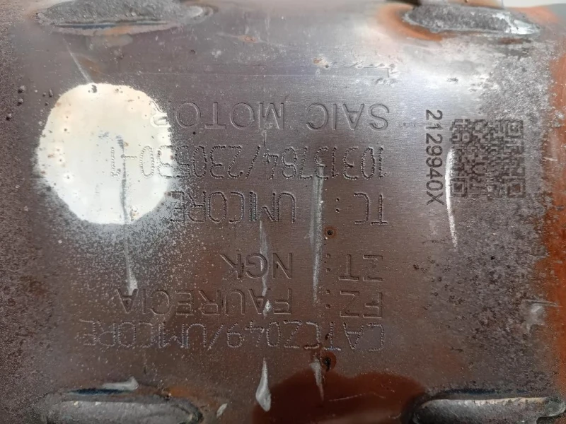 Catalizzatore 10313784 Mg ZS II 2020