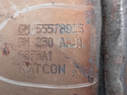 Catalizzatore 55578925 Opel Astra J SW 2010