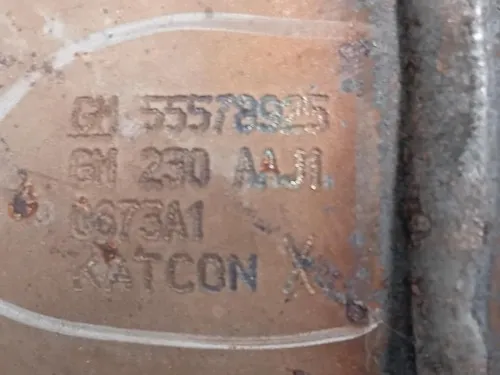 Catalizzatore 55578925 Opel Astra J SW 2010