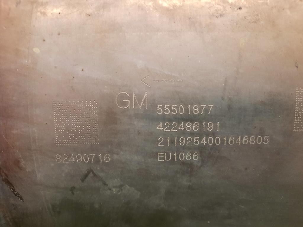Catalizzatore 55501877 EU1066 Opel Astra K 2019