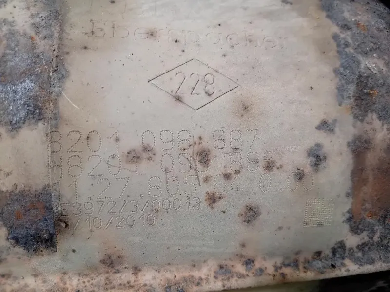 Catalizzatore 8201098887 Opel Vivaro A 2007