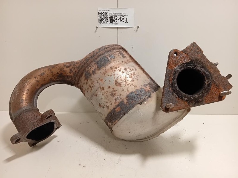Catalizzatore 8201098887 Opel Vivaro A 2007