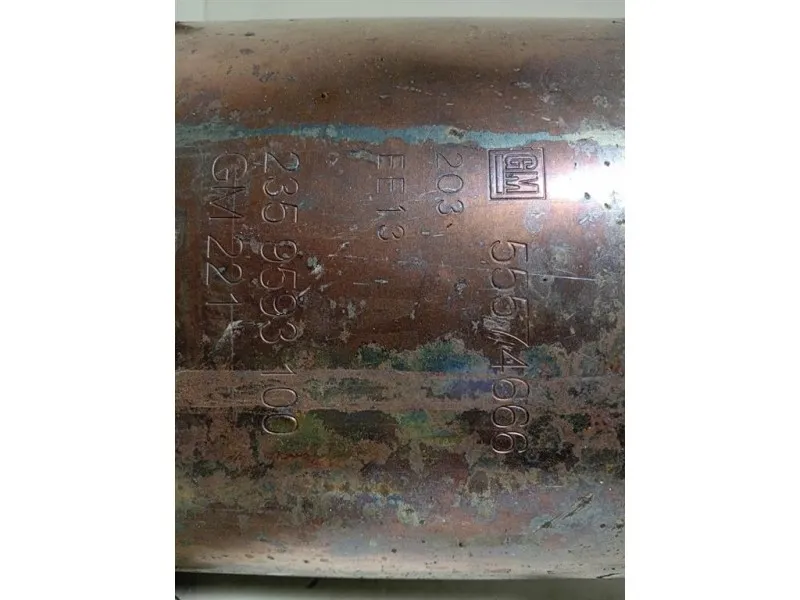 Catalizzatore 55574666 Opel Zafira C 2012