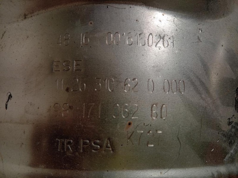 Catalizzatore 9817106280 Peugeot 3008 II 2020