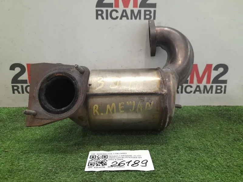 Catalizzatore 8200200212A 7700114302 Renault Megane II CC 2003