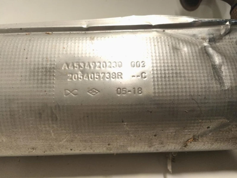 Catalizzatore A4534920230 Smart Forfour 453 2015