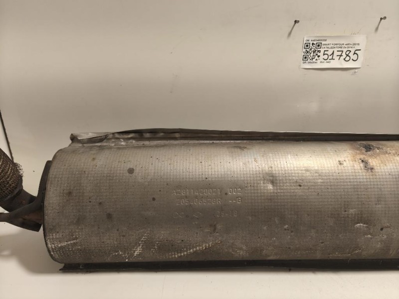 Catalizzatore A4534920230 Smart Forfour 453 2015