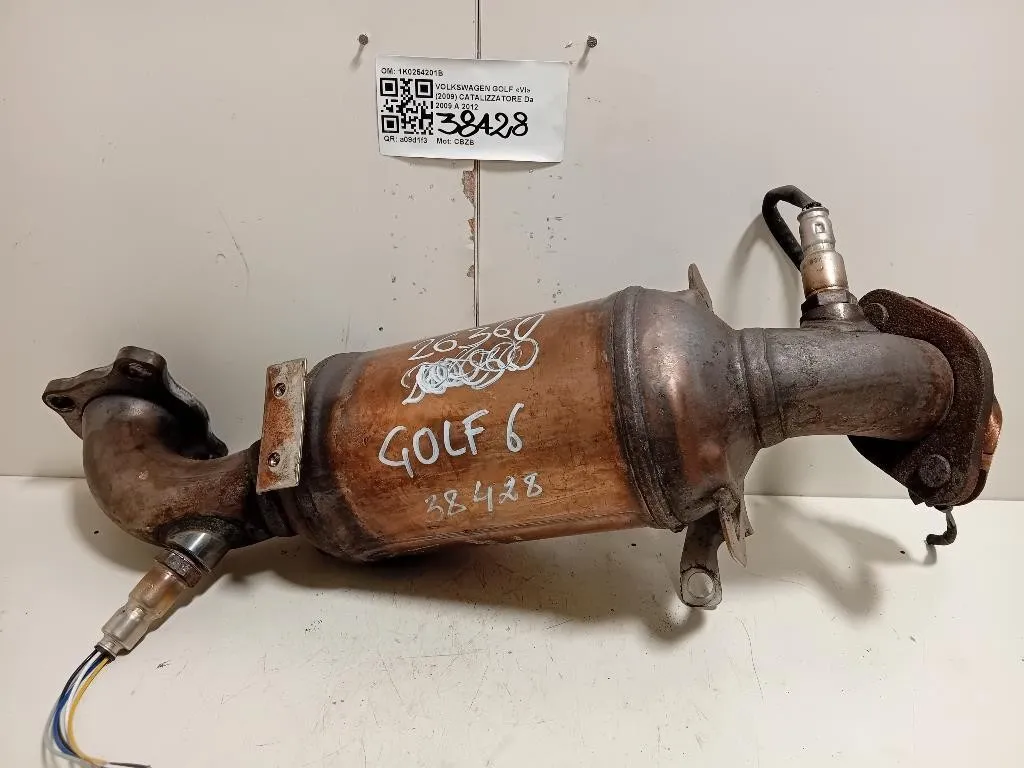 Catalizzatore 1K0254201B Volkswagen GOLF VI 2009