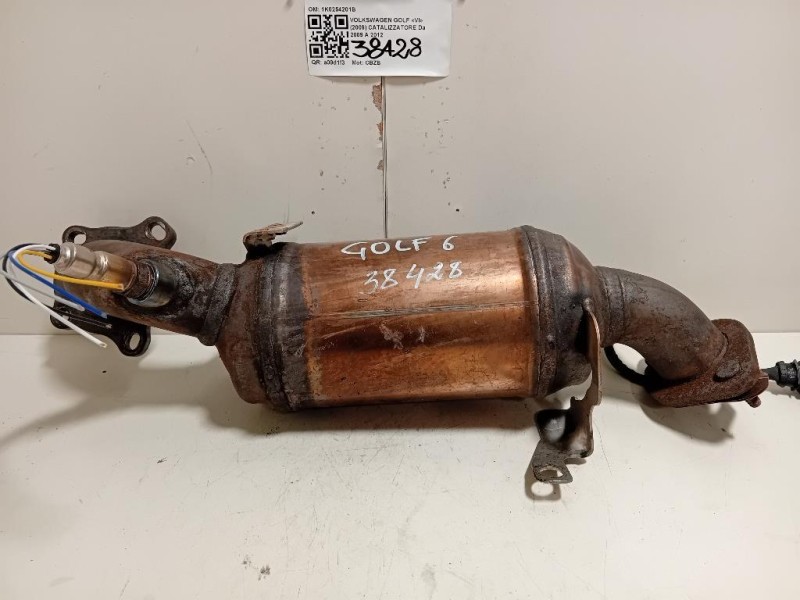 Catalizzatore 1K0254201B Volkswagen GOLF VI 2009