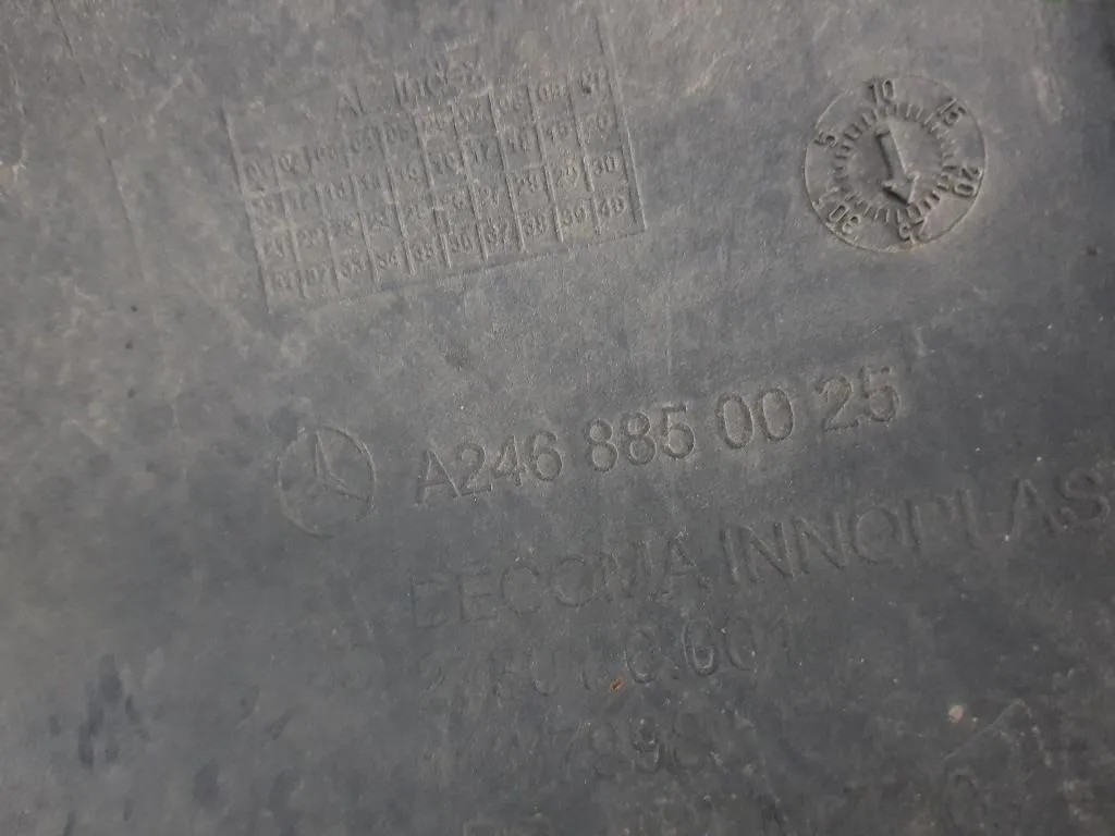 Paraurti POST A2468850025 Mercedes Classe B W246 2012