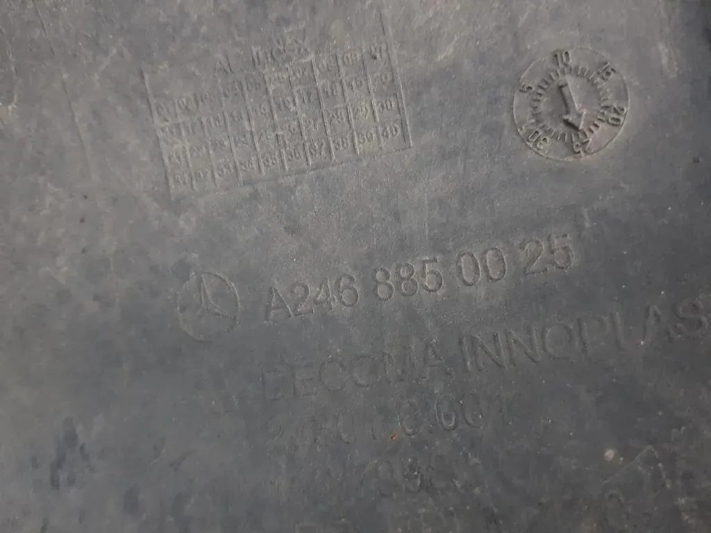 Paraurti POST A2468850025 Mercedes Classe B W246 2012