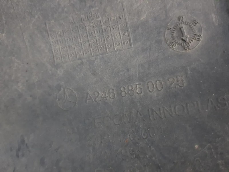 Paraurti POST A2468850025 Mercedes Classe B W246 2012