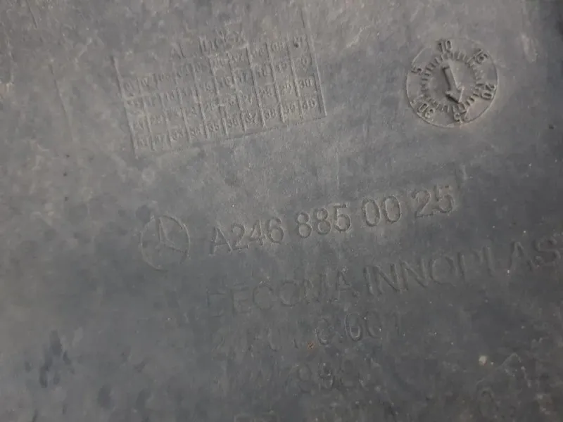 Paraurti POST A2468850025 Mercedes Classe B W246 2012