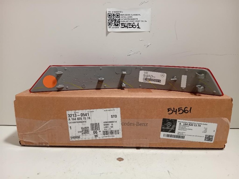 Catarifrangente Paraurti POST POST DX A1648201574 Mercedes Classe ML W164 2008