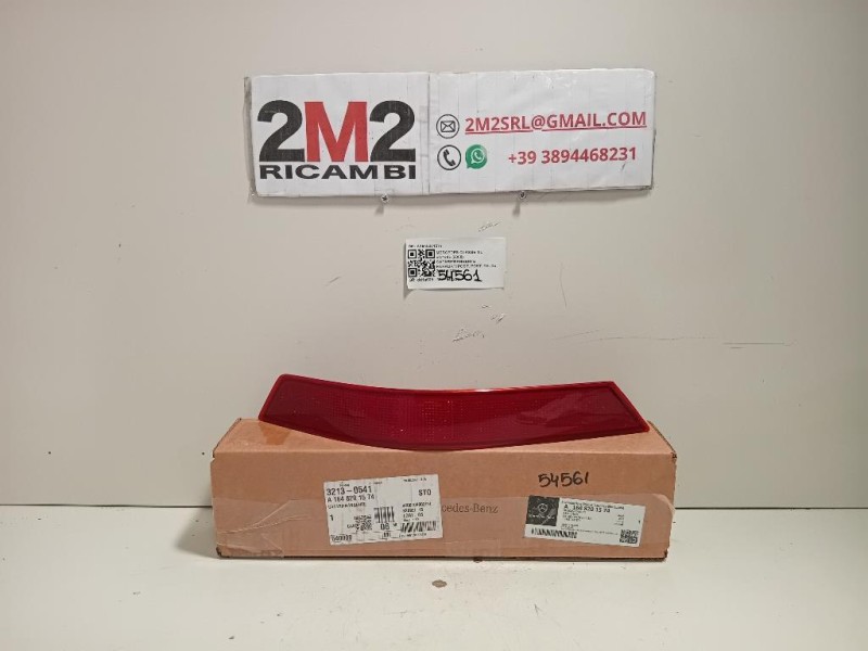 Catarifrangente Paraurti POST POST DX A1648201574 Mercedes Classe ML W164 2008