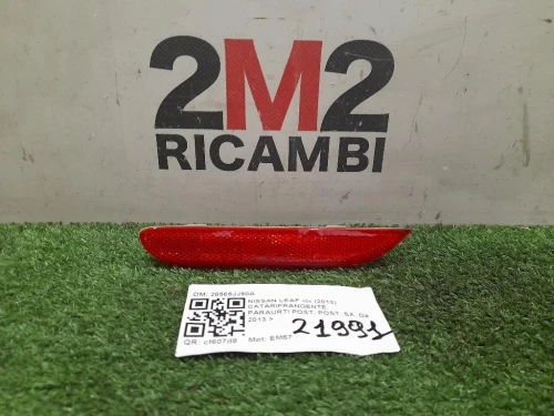 Catarifrangente Paraurti POST POST SX 26565JJ90A Nissan Qashqai II 2014