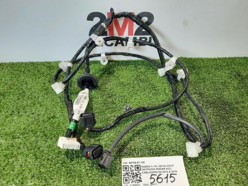 CAVO Distronic Radar ACC Cablaggio BPM867150 Mazda 3 III 2014