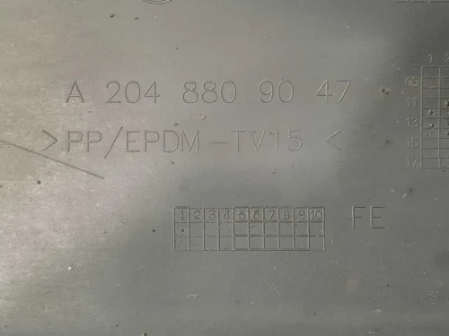 Paraurti POST A 2048809047 Mercedes Classe C W204 2011