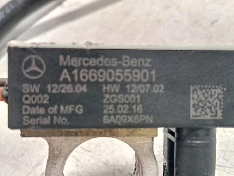 CAVO Trasformatorebatteria A1669055901 Mercedes Classe GLE W166 2015