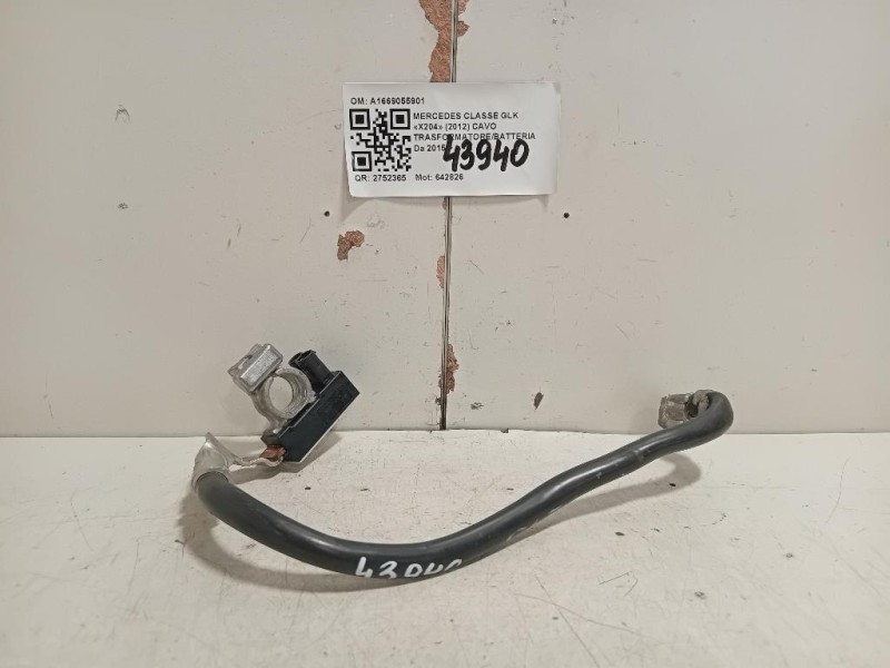 CAVO Trasformatorebatteria A1669055901 Mercedes Classe GLE W166 2015