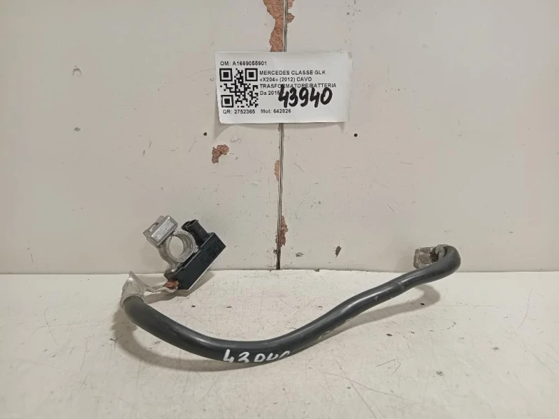 CAVO Trasformatorebatteria A1669055901 Mercedes Classe GLE W166 2015