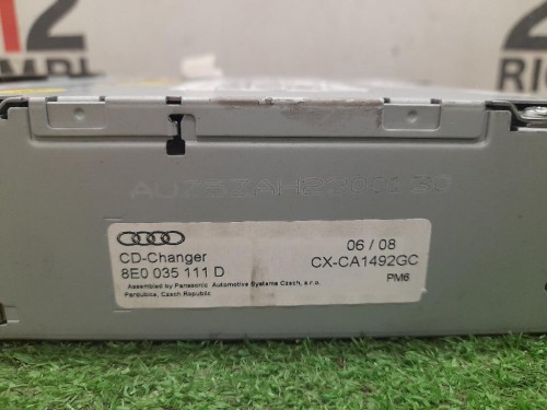 CD Changer 8E0035111D Audi A4 8ED Avant 2005