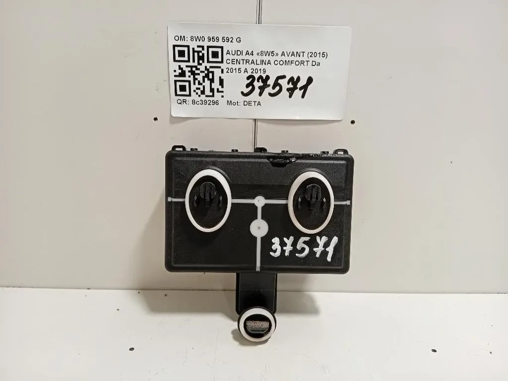 Centralina 8W0 959 592 G PORTA ANT DX Audi A4 8W5 Avant 2015