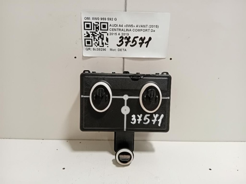 Centralina 8W0 959 592 G PORTA ANT DX Audi A4 8W5 Avant 2015