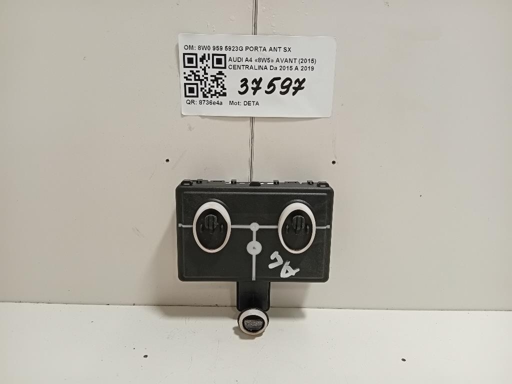 Centralina 8W0 959 5923G PORTA ANT SX Audi A4 8W5 Avant 2015