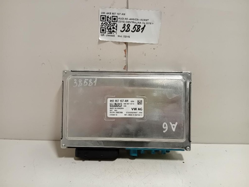 Centralina 4KE907107AM Audi A6 4a5c8 Avant 2018