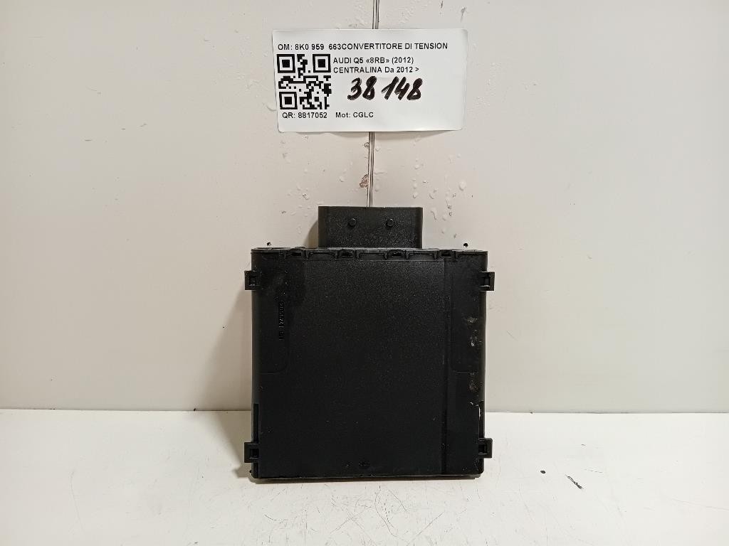 Centralina 8K0 959 CONVERTITORE DI TENSIONE Audi Q5 8RB 2012