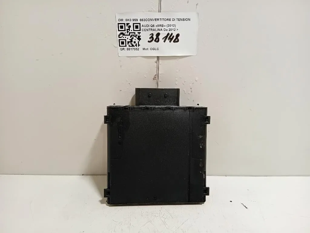 Centralina 8K0 959 CONVERTITORE DI TENSIONE Audi Q5 8RB 2012