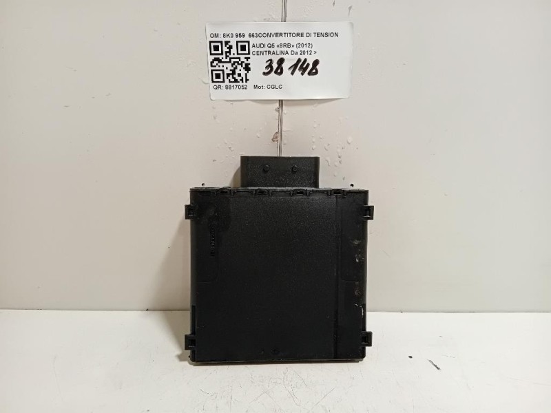 Centralina 8K0 959 CONVERTITORE DI TENSIONE Audi Q5 8RB 2012