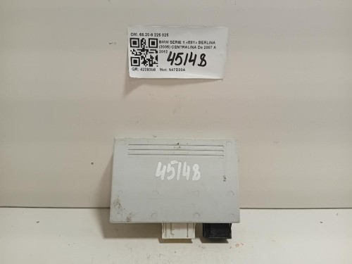 Centralina 6620-9 225 825 Bmw Serie 1 E81 Berlina 2005