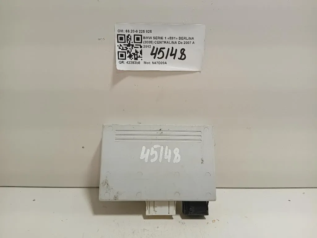 Centralina 6620-9 225 825 Bmw Serie 1 E81 Berlina 2005