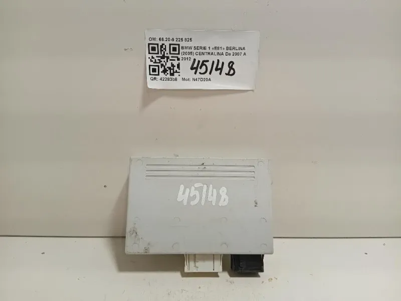 Centralina 6620-9 225 825 Bmw Serie 1 E81 Berlina 2005
