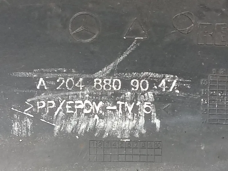 Paraurti POST A20788011479999 Mercedes Classe E C207 Coupé 2010