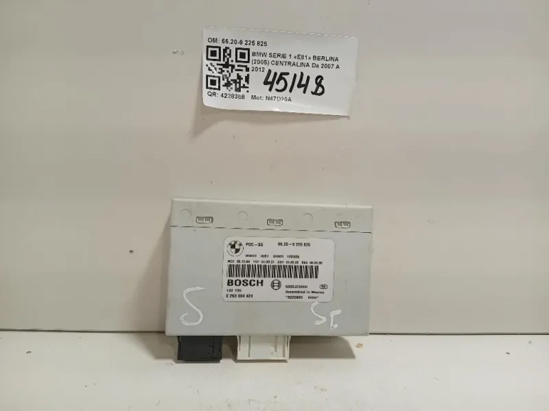 Centralina 6620-9 225 825 Bmw Serie 1 E81 Berlina 2005