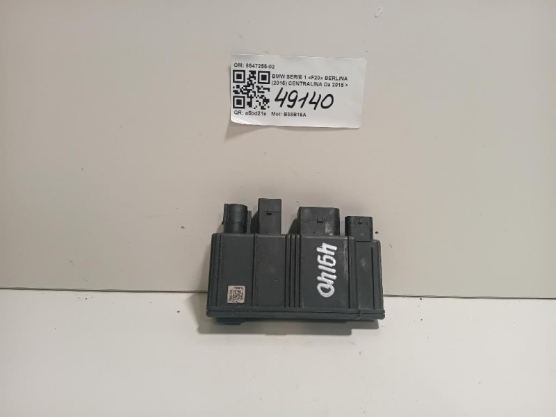 Centralina 8647255-02 Bmw Serie 1 F20 Berlina 2015