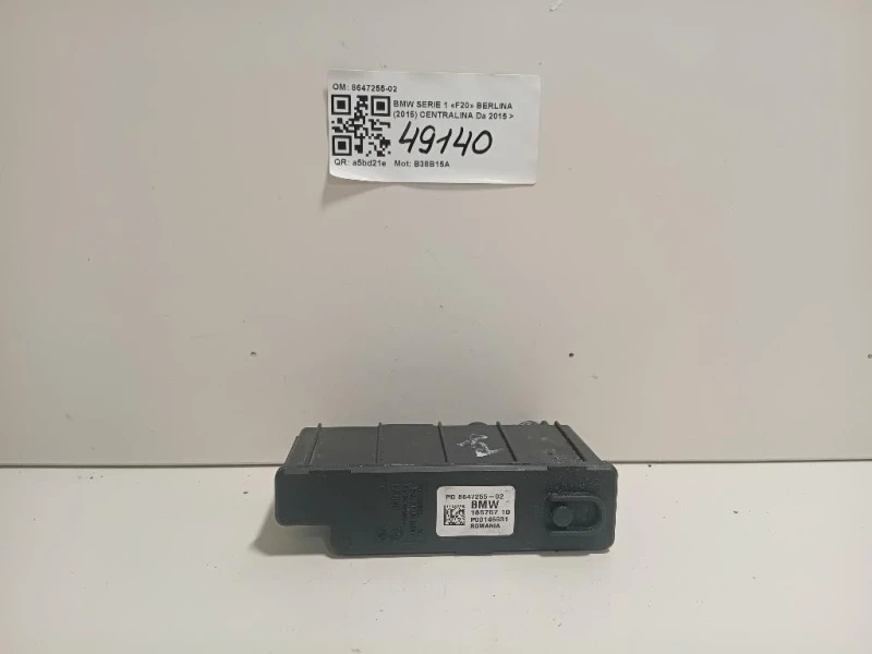 Centralina 8647255-02 Bmw Serie 1 F20 Berlina 2015