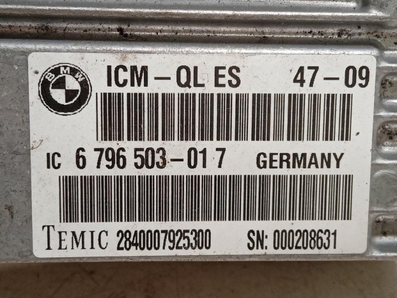 Centralina TELAIO INTEGRATO MODULO 6796503-01 Bmw Serie 5 F07 GT 2010