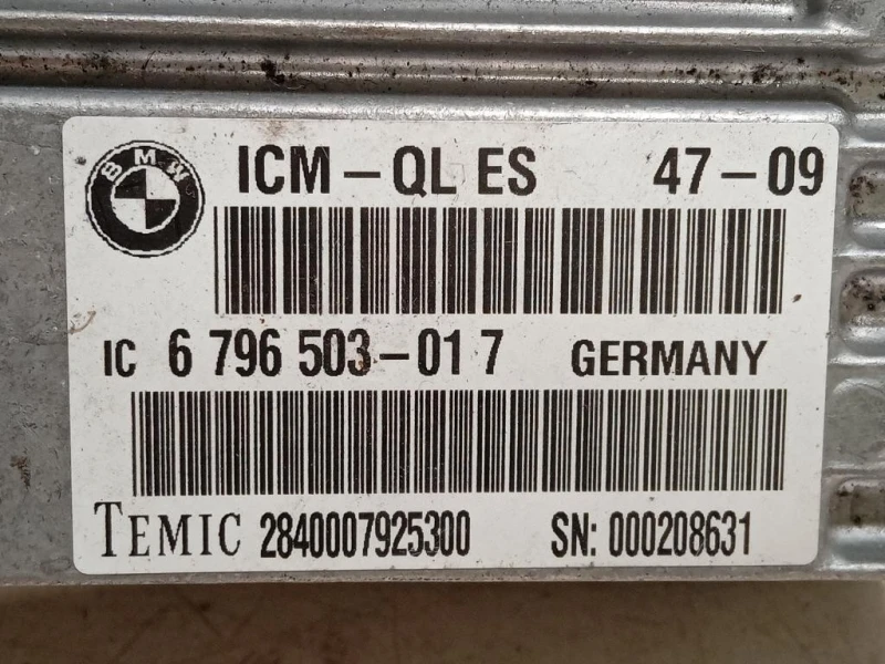 Centralina TELAIO INTEGRATO MODULO 6796503-01 Bmw Serie 5 F07 GT 2010