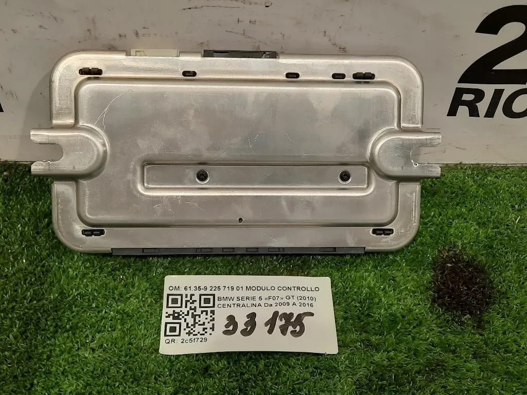 Centralina 6135-9 225 719 01 MODULO CONTROLLO LUCI Bmw Serie 5 F07 GT 2010