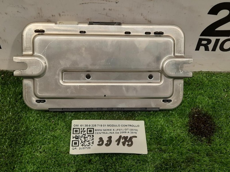 Centralina 6135-9 225 719 01 MODULO CONTROLLO LUCI Bmw Serie 5 F07 GT 2010