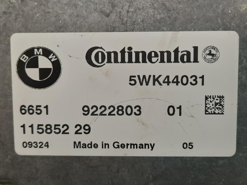 Centralina 6651 9222803-01 CENTRALINA TELECAMERA Bmw Serie 5 F07 GT 2010