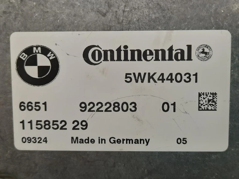 Centralina 6651 9222803-01 CENTRALINA TELECAMERA Bmw Serie 5 F07 GT 2010