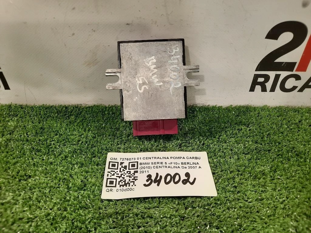 Centralina 7276073 01 CENTRALINA POMPA CARBURANTE Bmw Serie 5 F10 Berlina 2010