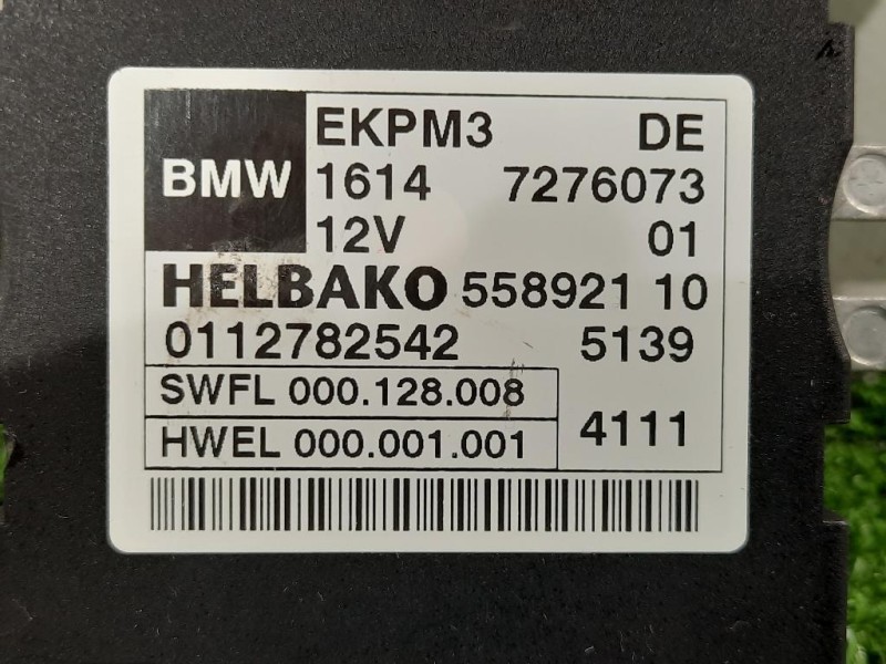 Centralina 7276073 01 CENTRALINA POMPA CARBURANTE Bmw Serie 5 F10 Berlina 2010